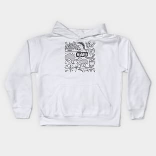 Australia Abstract Kids Hoodie